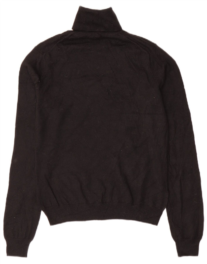 Suéter feminino BROOKS BROTHERS com gola redonda Reino Unido 10 pequeno preto