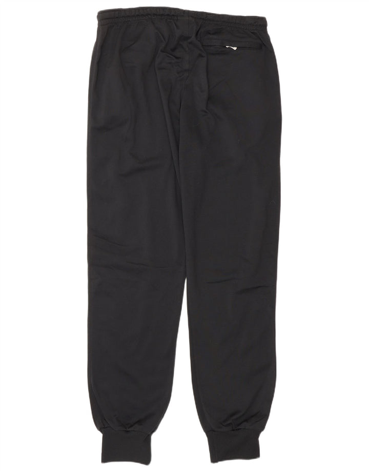 ADIDAS Calças de treino masculinas Joggers UK 40/42 Médio Preto Poliéster