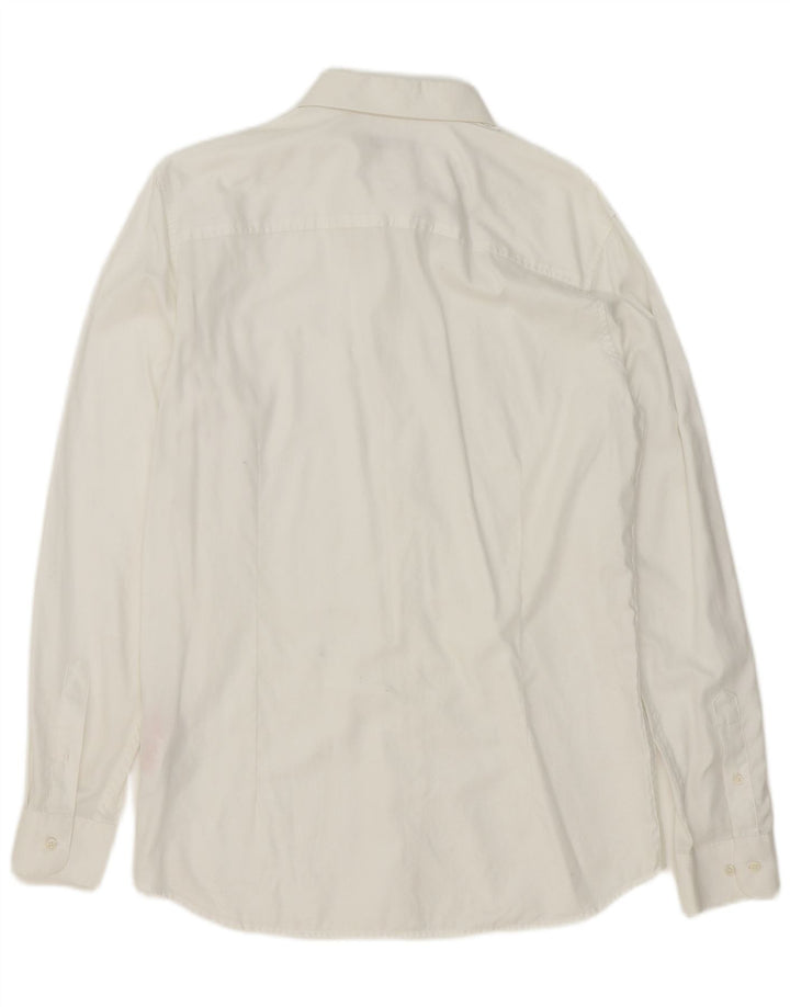 Camisa masculina Jack & Jones grande algodão branco