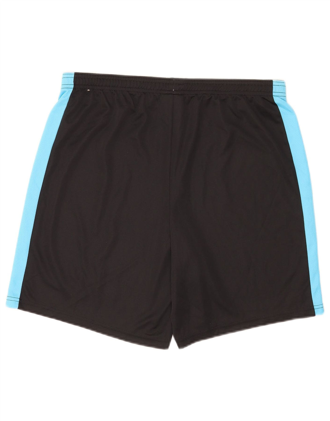 Shorts esportivos masculinos Nike Dri Fit Slim grande preto colorblock poliéster