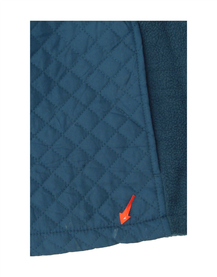 IZOD Womens Quilted Gilet UK 16 Large Blue Polyester Vintage Izod and Second-Hand Izod from Messina Hembry 