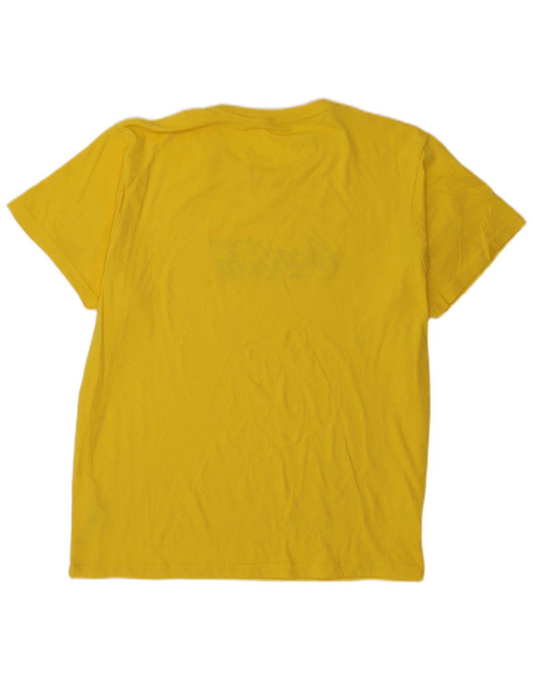 Camiseta gráfica masculina Roly Top XL algodão amarelo