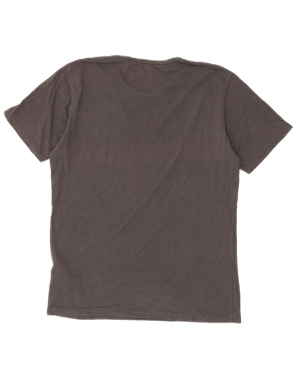 Lee Mens Regular Fit Camiseta Top Pequeno Algodão Cinza