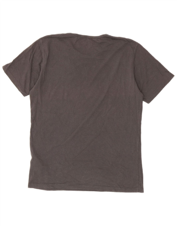 Lee Mens Regular Fit Camiseta Top Pequeno Algodão Cinza