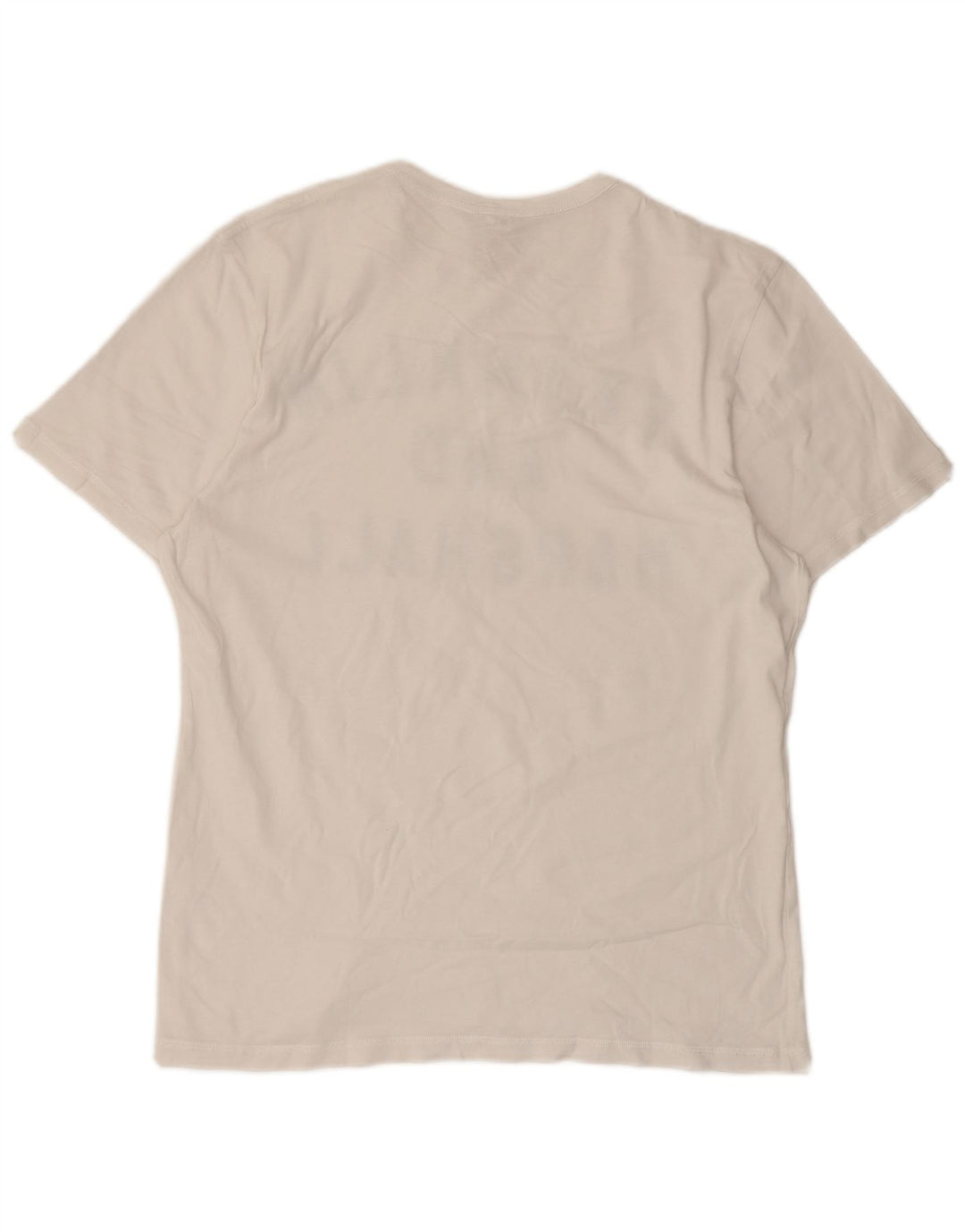 Camiseta gráfica masculina Franklin & Marshall Top médio algodão branco