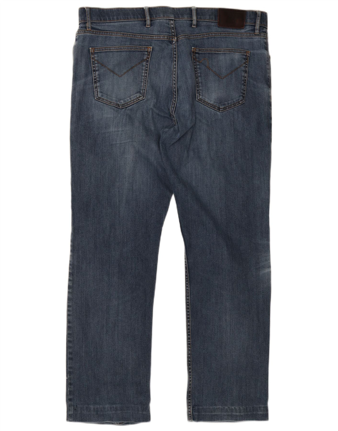 Jeans Marks & Spencer masculino regular fit reto W40 L33 algodão azul