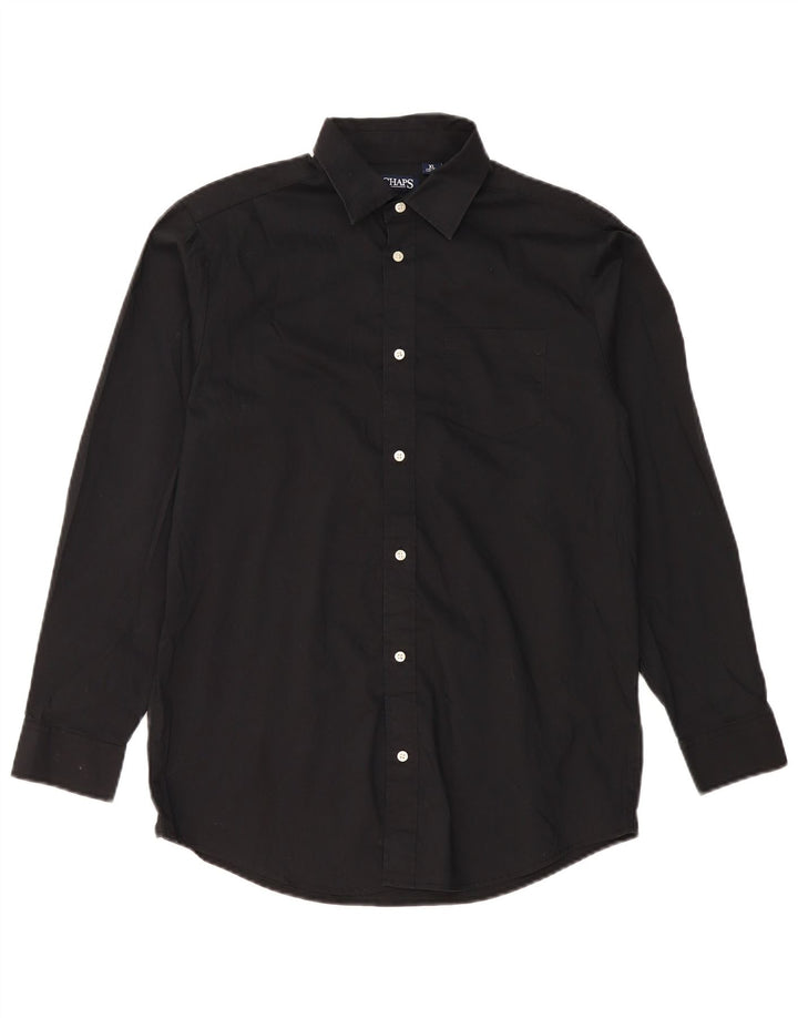 Camisa Chaps Boys 15-16 Anos XL Preto Algodão