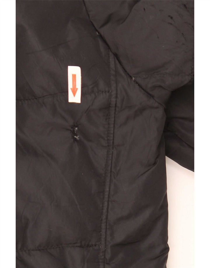 Casaco masculino acolchoado com capuz PEUTEREY UK 40 poliéster preto grande