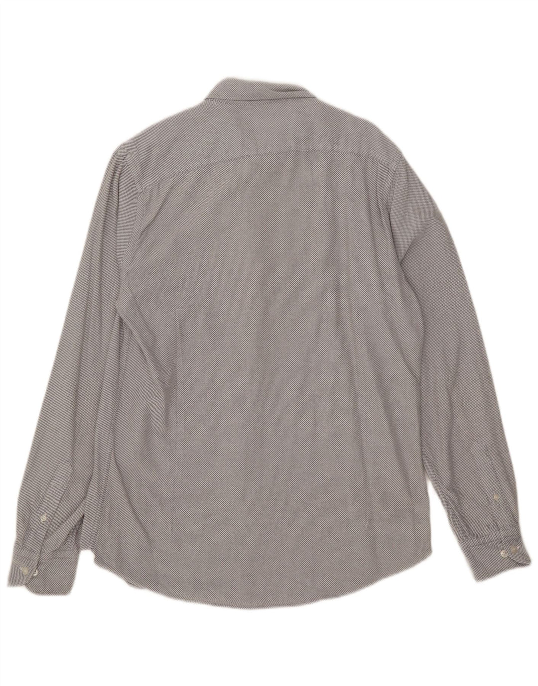 Camisa masculina Massimo Dutti cinza médio