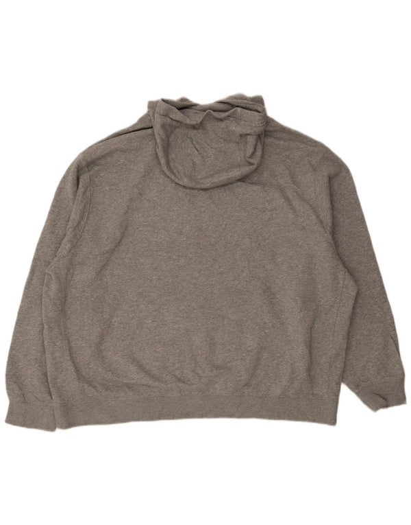Moletom com capuz gráfico Nike Hamilton Football masculino 3XL algodão cinza