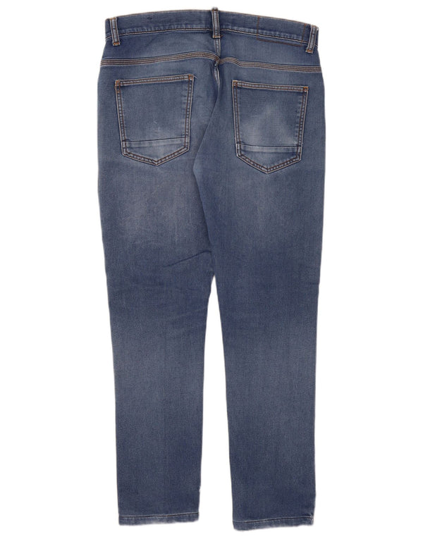 Zara Mens Slim Jeans EU 42 Grande W32 L29 Azul