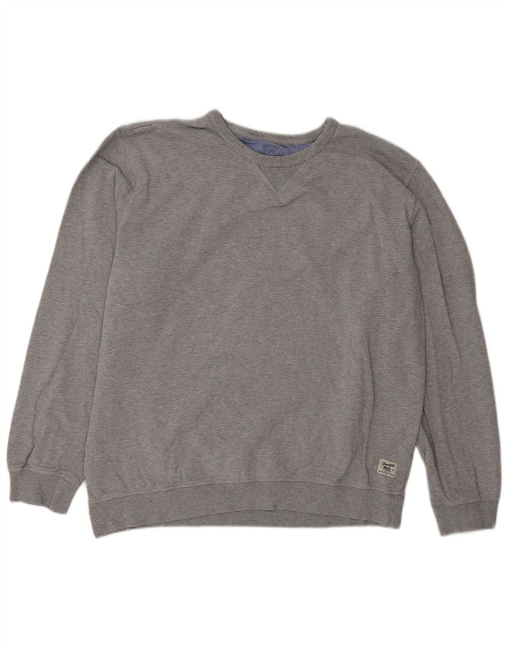 Wrangler Mens Regular Fit Moletom Jumper XL Cinza Algodão