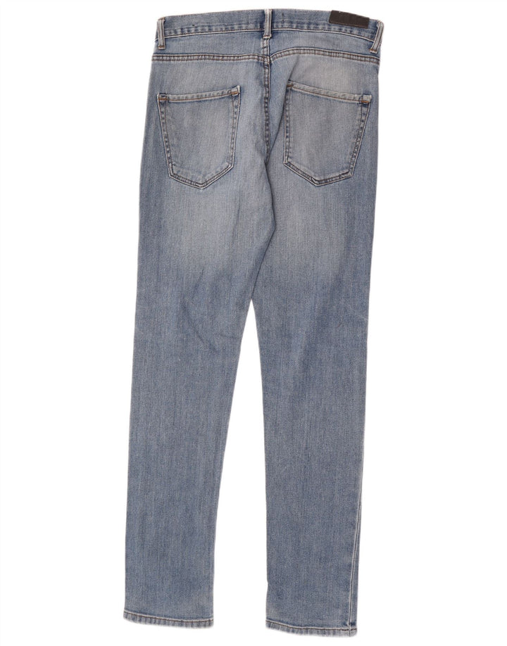 Zara Mens Slim Jeans EU 42 Grande W32 L34 Azul