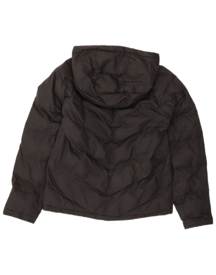 Jaqueta acolchoada com capuz para meninos NIKE 12-13 anos grande poliéster preto