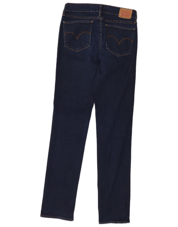 Calça jeans feminina LEVI'S 712 Slim W29 L31 azul marinho algodão