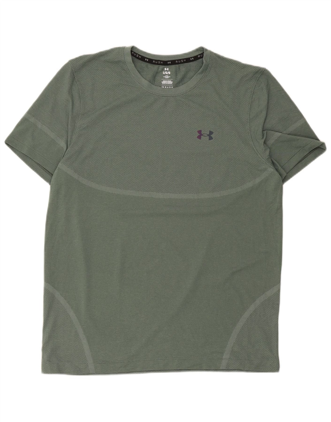 Camiseta masculina Under Armour grande verde