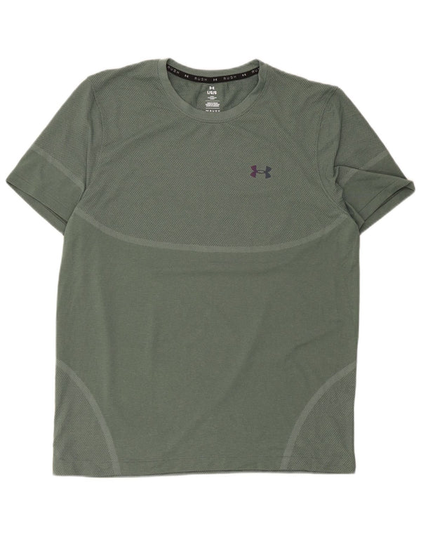 Camiseta masculina Under Armour grande verde