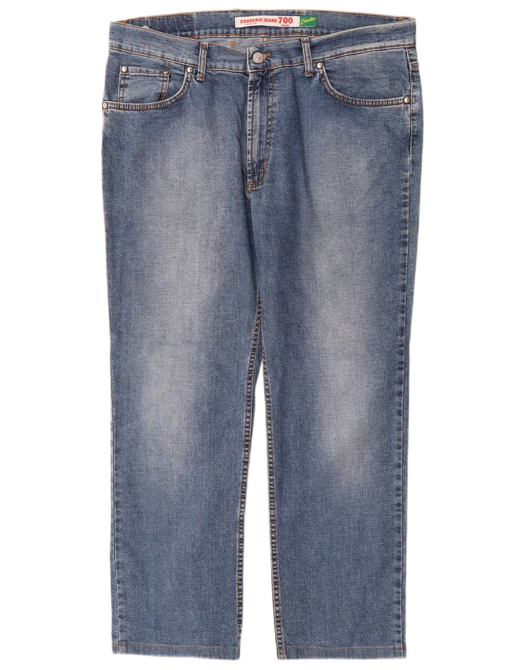 Carrera Masculino 700 Regular Straight Jeans W38 L28 Azul Algodão