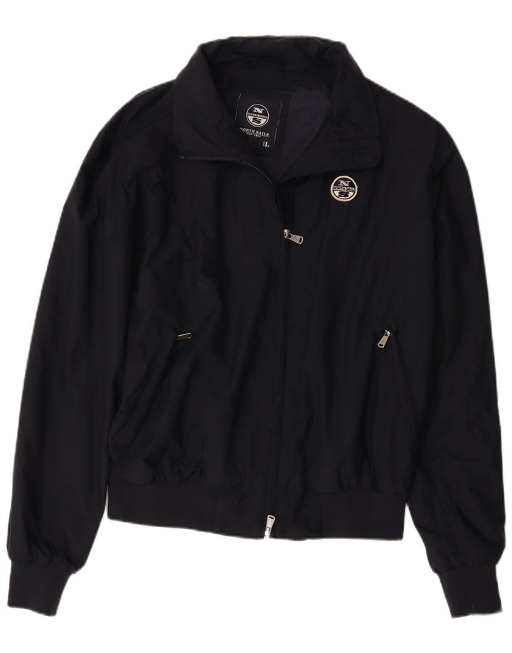 Jaqueta bomber feminina North Sails UK 16 grande azul marinho poliamida