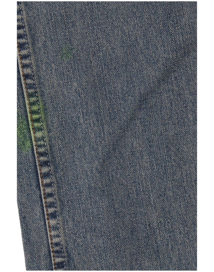 WRANGLER Masculino Evolution Straight Jeans W31 L30 Azul Algodão