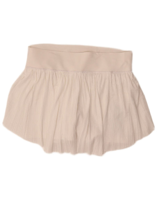 Adidas Womens Slim Fit Skort UK 12/14 Medium  White Polyester