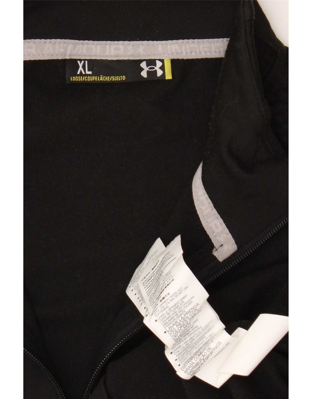 Under Armour Mens Treino Top Jaqueta XL Poliéster Preto