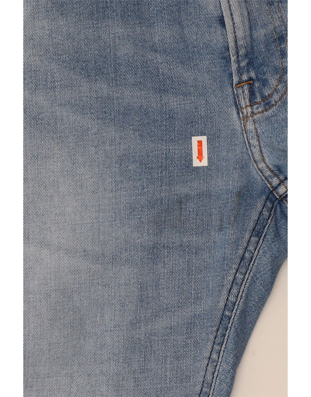 LEE Womens Malone Skinny Jeans W31 L30 Azul Algodão
