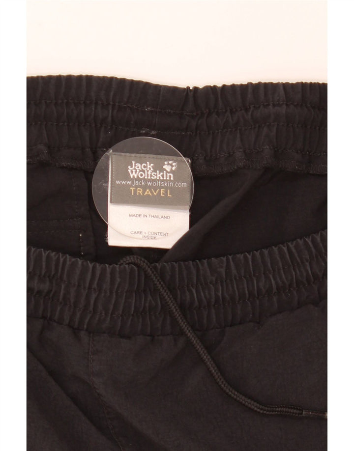 Shorts cargo masculino Jack Wolfskin grande W34 preto