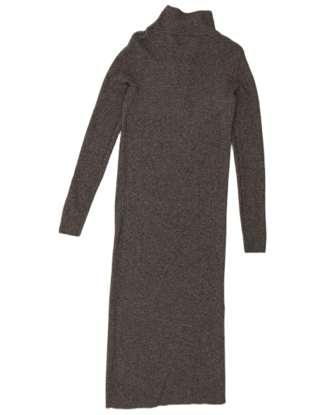 Vestido jumper feminino Massimo Dutti Reino Unido 8 pequeno cinza Lyocell