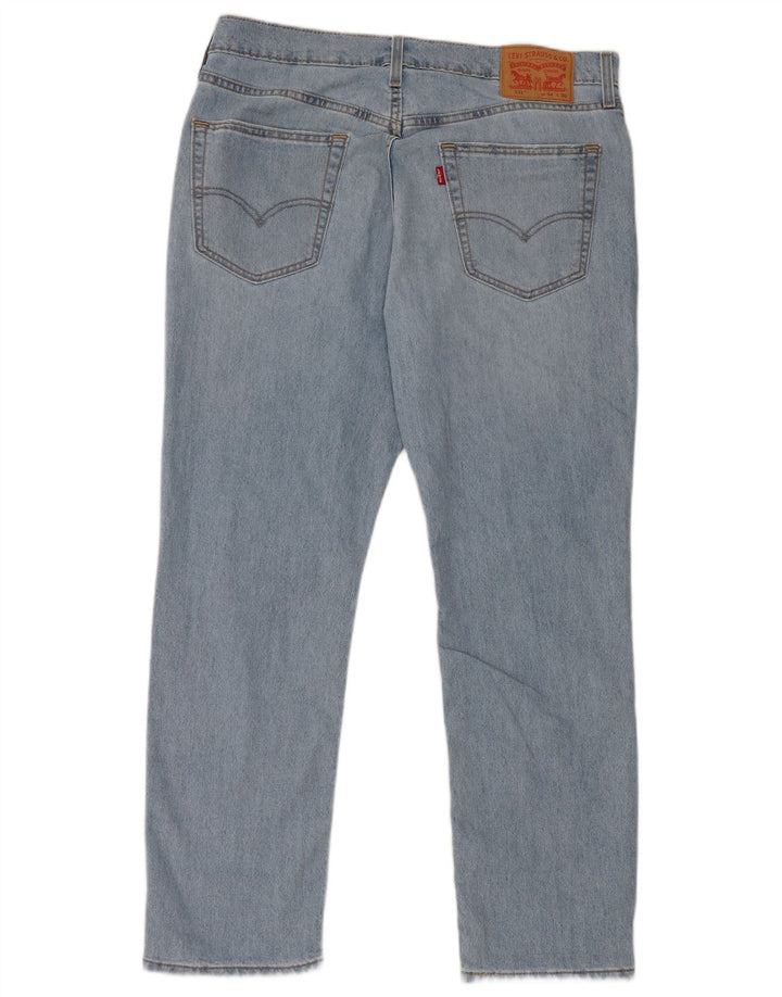 Levi's Masculino 541 Straight Jeans W34 L30 Azul Algodão