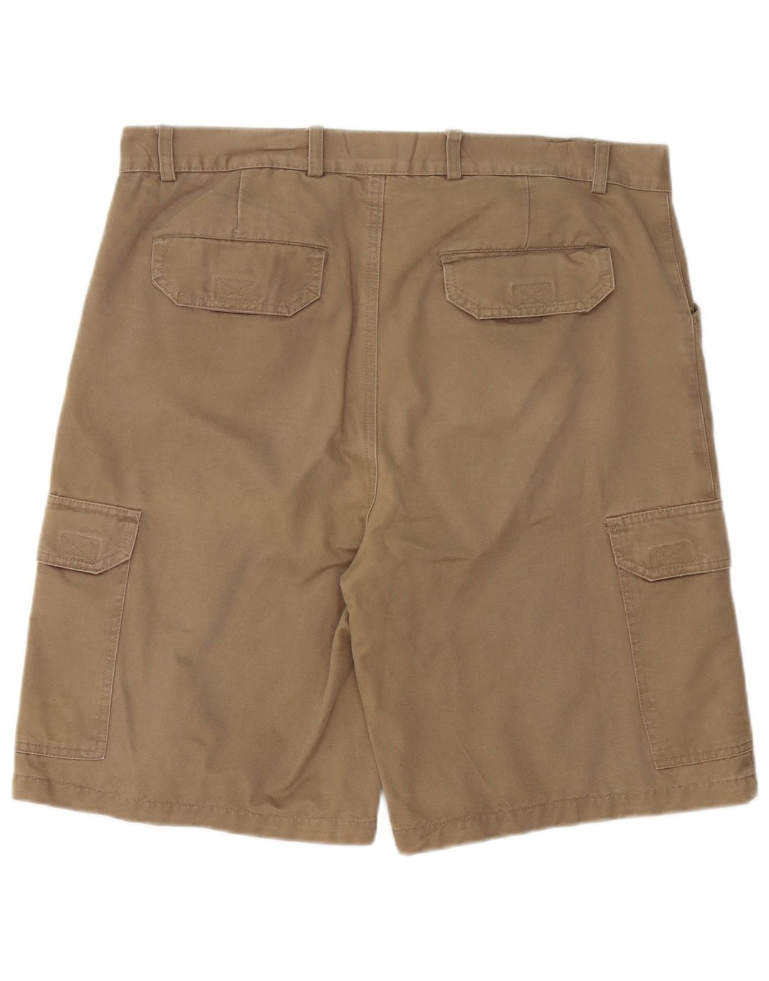 MC JOY Mens Cargo Shorts IT 50 Grande W38 Algodão Bege