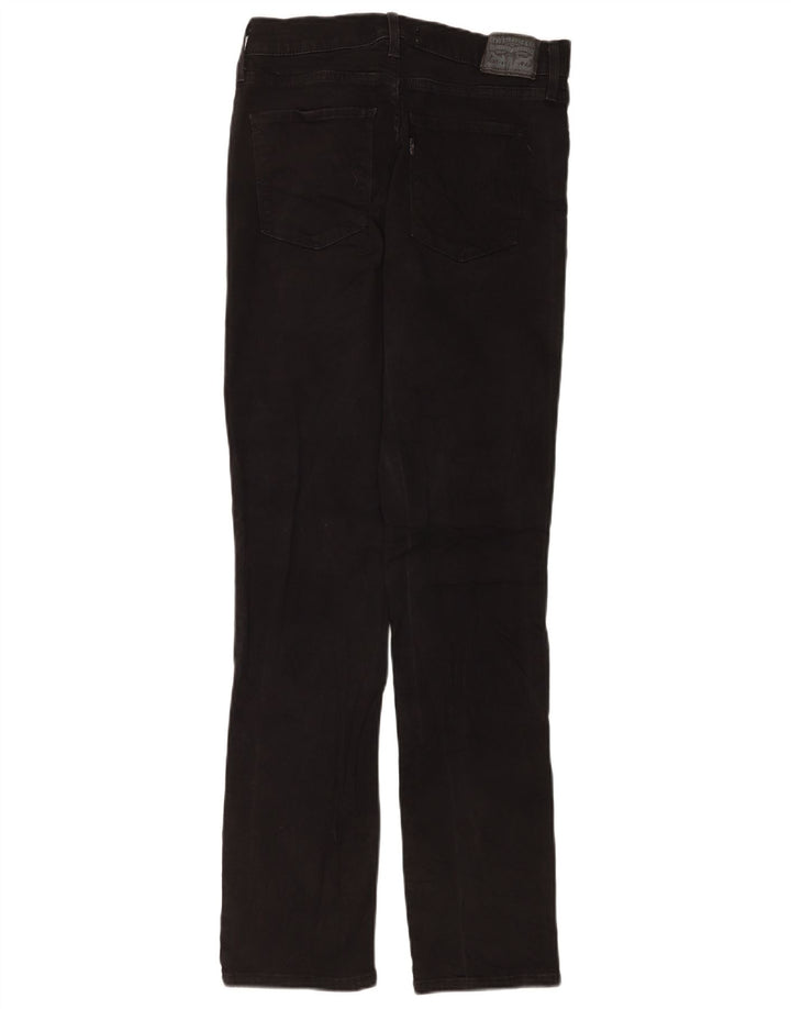 Calça jeans feminina Levi's 724 High Rise Straight W31 L31 preta