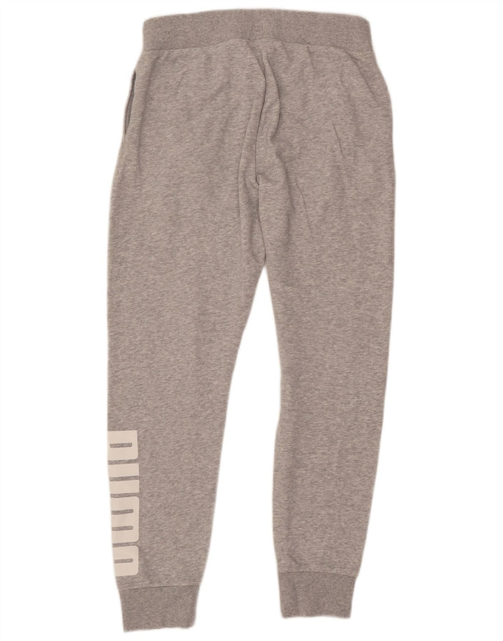 Calça esportiva masculina PUMA Graphic cinza médio
