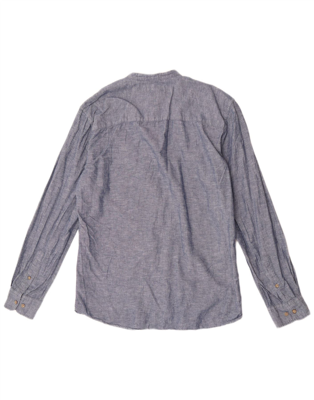 Camisa pulôver masculina Premium Slim Jack & Jones média azul marinho manchada