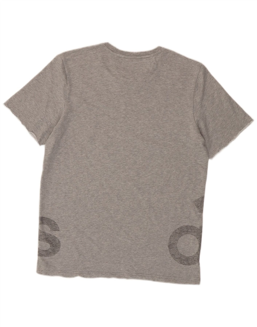Camiseta Adidas Masculina Graphic Top Grande Algodão Cinza