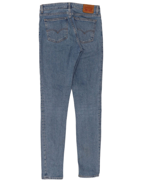 Jeans skinny de cintura alta feminino Levi's W28 L32 algodão azul