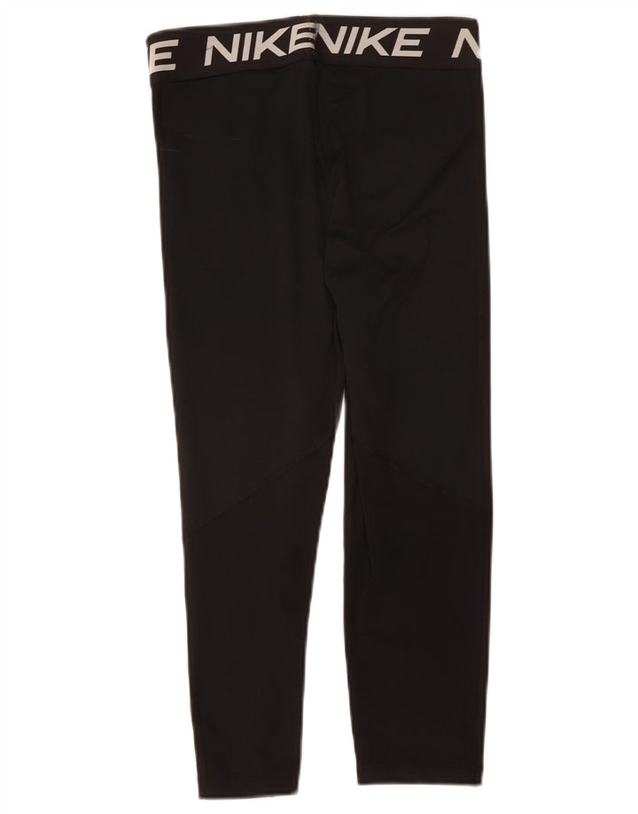 Leggings Capri Femininas NIKE UK 12 Médio Preto Poliéster