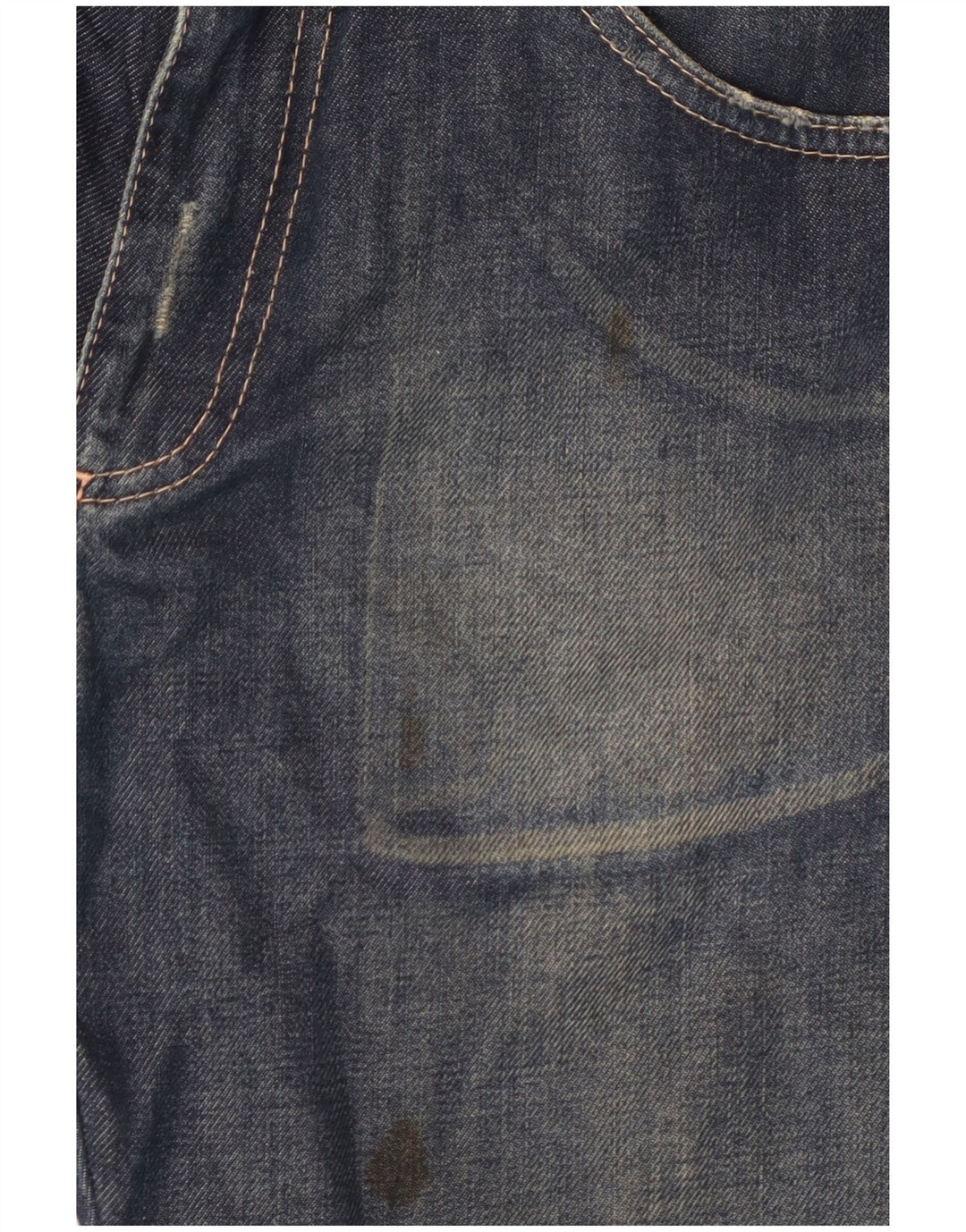 Daniele Alessandrini Calça jeans reta feminina W31 L33 azul algodão