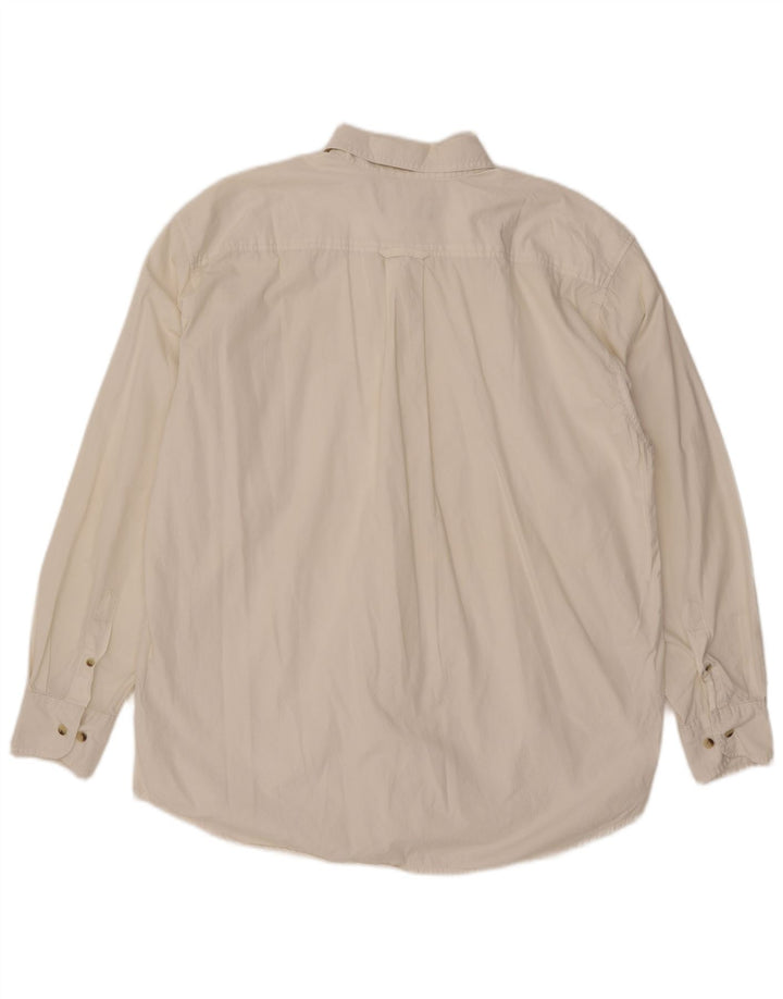 Camisa masculina Lee grande algodão branco