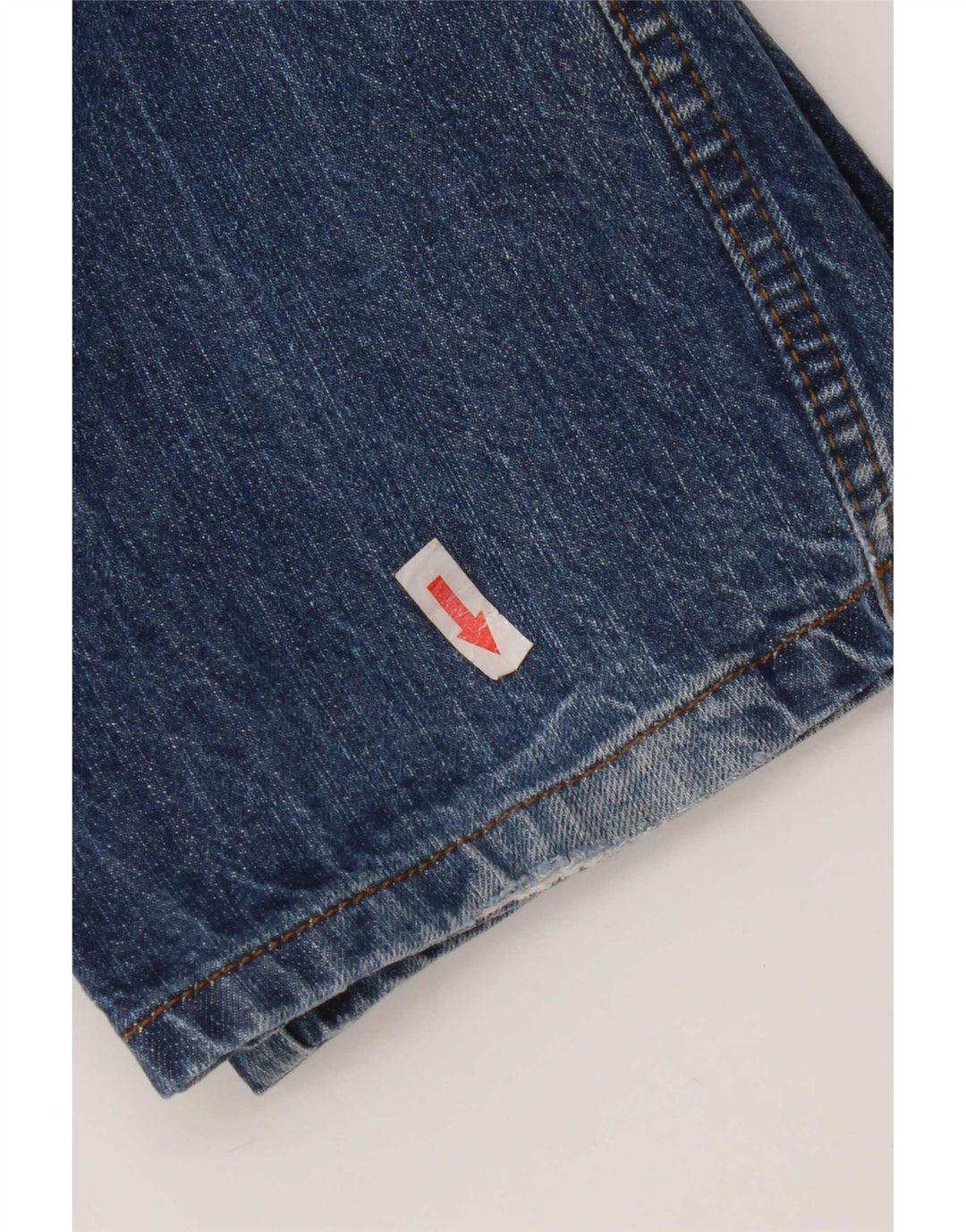 Jeans Marks & Spencer masculino regular fit reto W32 L33 algodão azul