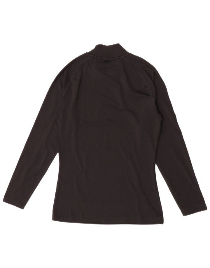 Puma Mens Top Manga Longa Médio Preto