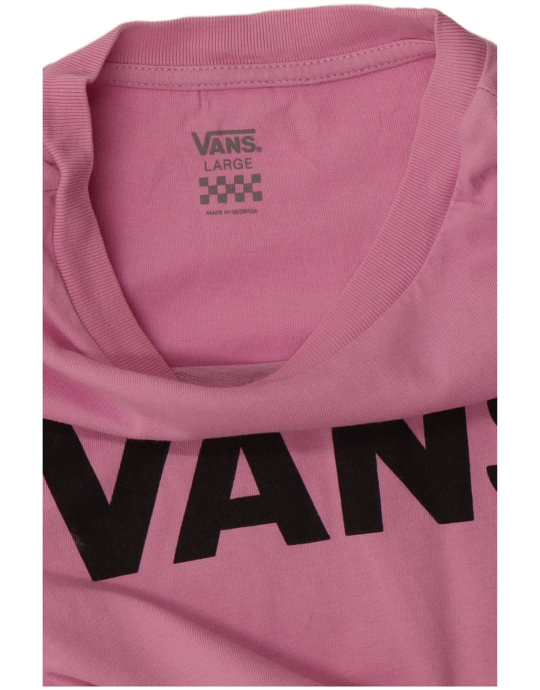 Camiseta VANS Meninas Graphic 12-13 Anos Grande Rosa