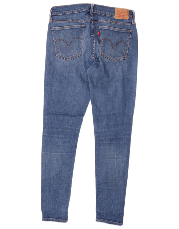 Calça jeans feminina Levi's 710 Super Skinny W29 L28 azul algodão