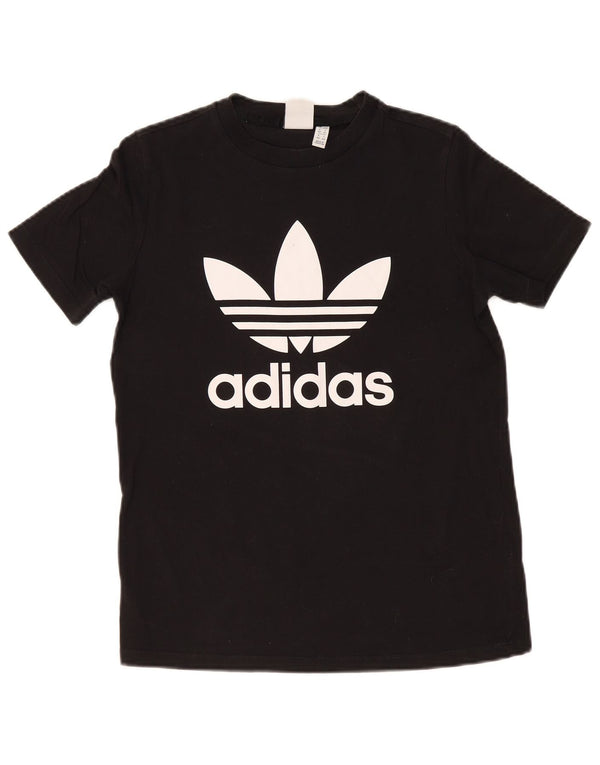 Camiseta Adidas Feminina Graphic Top UK 14 Médio Algodão Preto