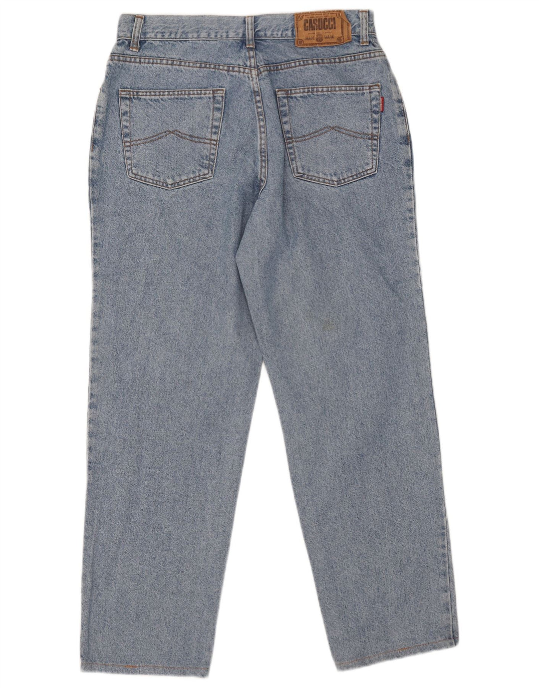 Casucci Calça Jeans Reta Masculina W34 L30 Azul Algodão
