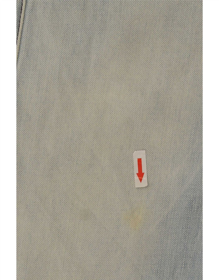 Replay Mens Straight Jeans W36 L34 Azul Algodão