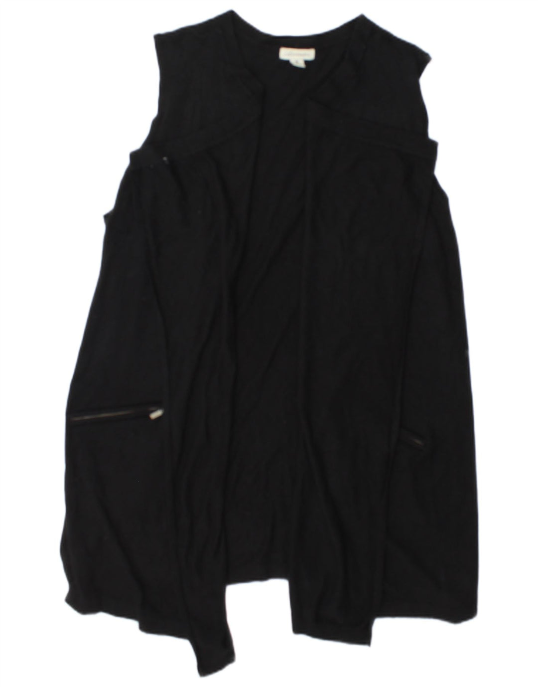 Suéter cardigã feminino Longline Marks & Spencer Reino Unido 14 médio preto