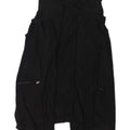 Suéter cardigã feminino Longline Marks & Spencer Reino Unido 14 médio preto