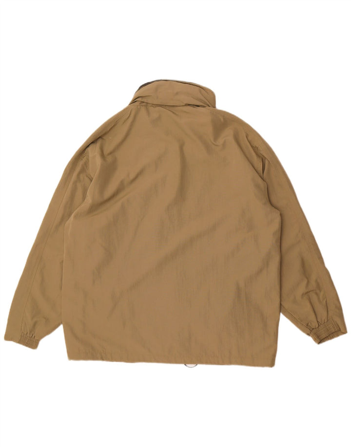 Jaqueta de chuva masculina Diadora Loose Fit UK 36 pequena poliamida cáqui