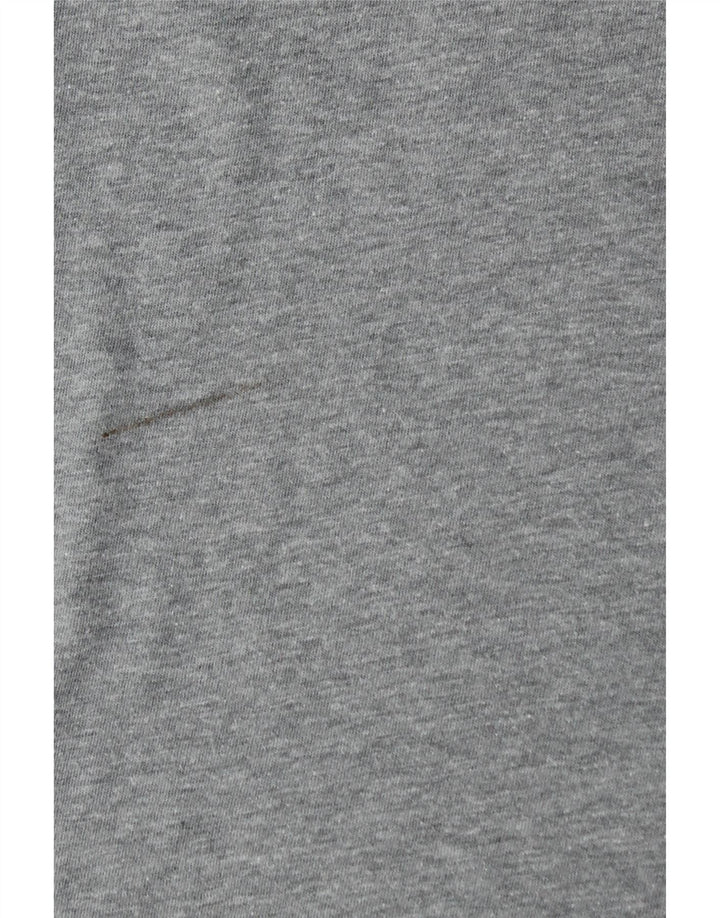 Under Armour Camiseta masculina gráfica top pequeno algodão manchado cinza